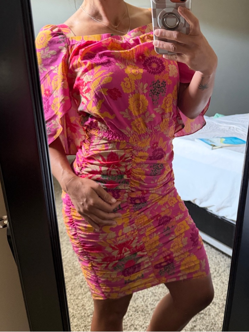floral mini dress designed by Kobi Halperin NEw